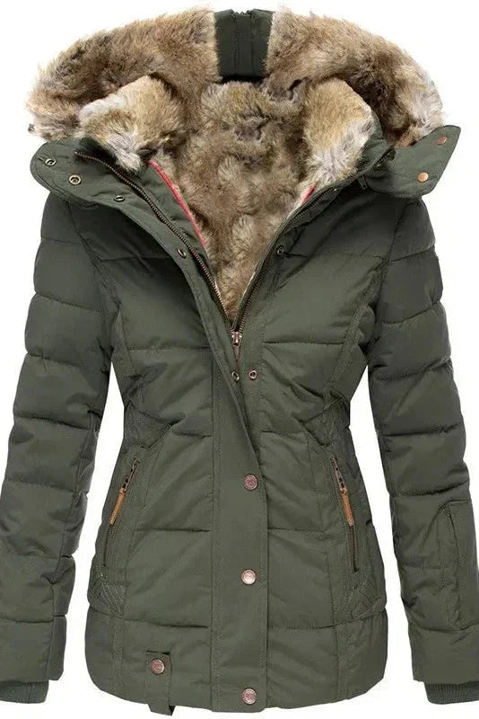 Brenda | Timeless Slim Fit Hooded Winter Puffer Jacket