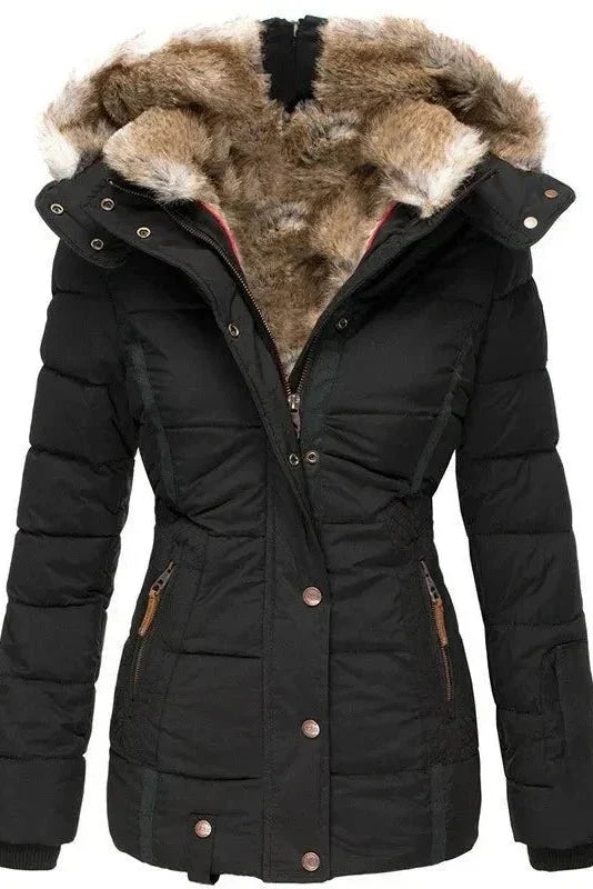 Brenda | Timeless Slim Fit Hooded Winter Puffer Jacket