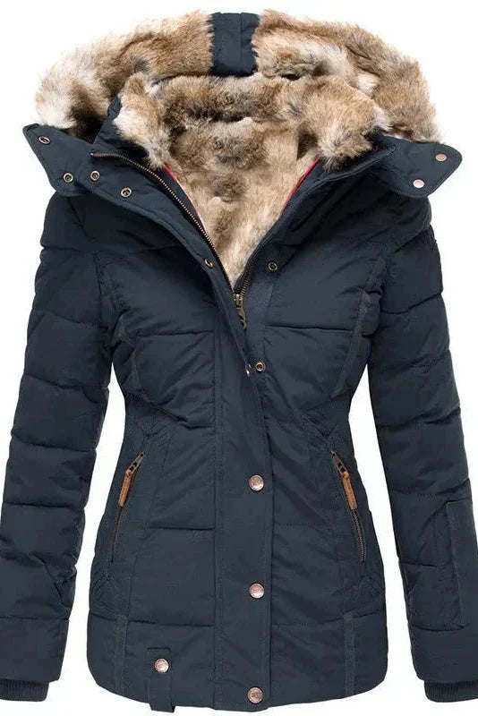 Brenda | Timeless Slim Fit Hooded Winter Puffer Jacket
