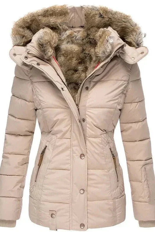Brenda | Timeless Slim Fit Hooded Winter Puffer Jacket