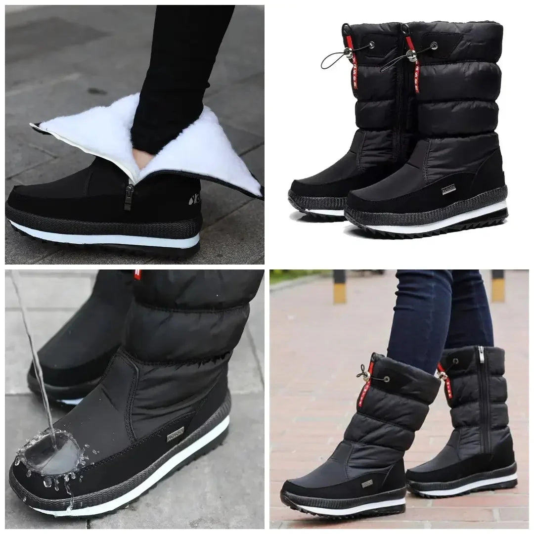 Brenda | Timeless Waterproof Quilted Winter Boots for Women