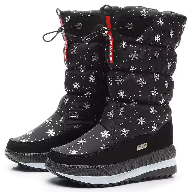 Brenda | Timeless Waterproof Quilted Winter Boots for Women