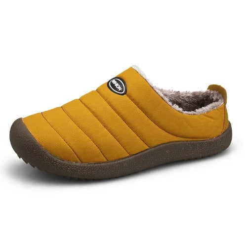 Brian | Stylish Quilted Slip-On Mens Slippers