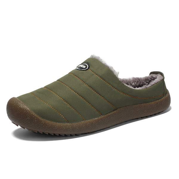 Brian | Stylish Quilted Slip-On Mens Slippers