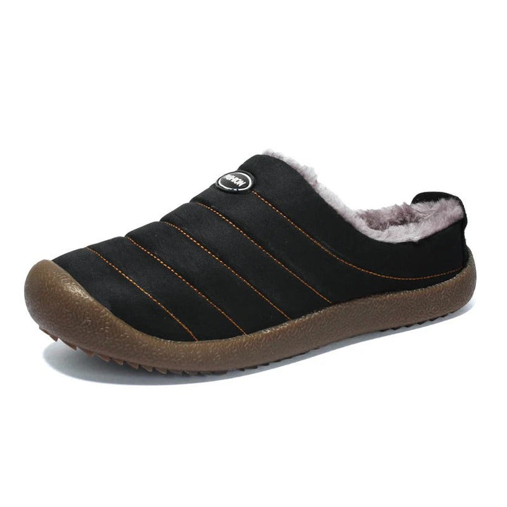Brian | Stylish Quilted Slip-On Mens Slippers