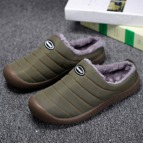 Brian | Stylish Quilted Slip-On Mens Slippers