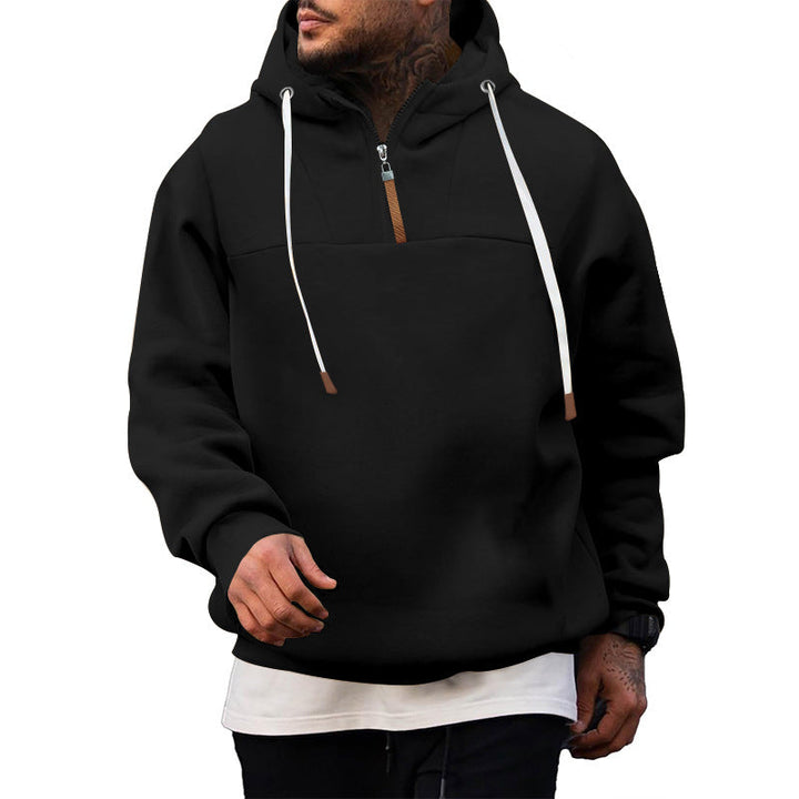 Bruce | Relaxed Fit Half-Zip Pullover Mens Hoodies