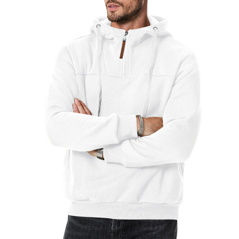 Bruce | Relaxed Fit Half-Zip Pullover Mens Hoodies