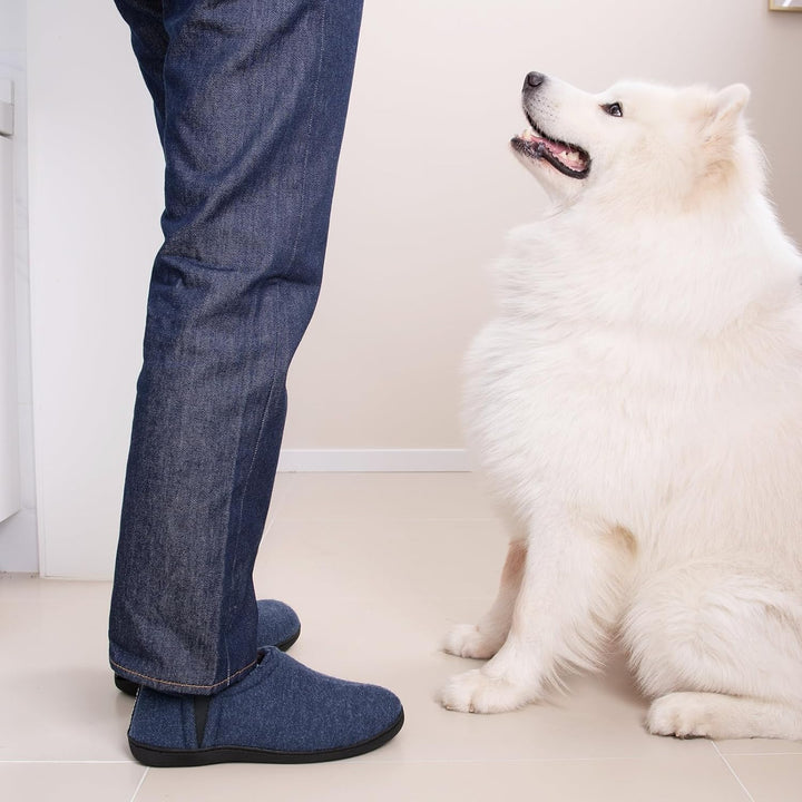 Bryan | Plush-Lined Winter Slip-On Mens Slippers