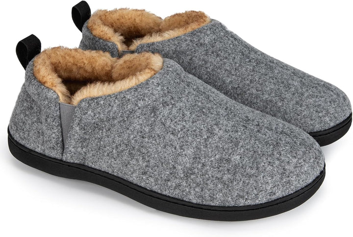 Bryan | Plush-Lined Winter Slip-On Mens Slippers