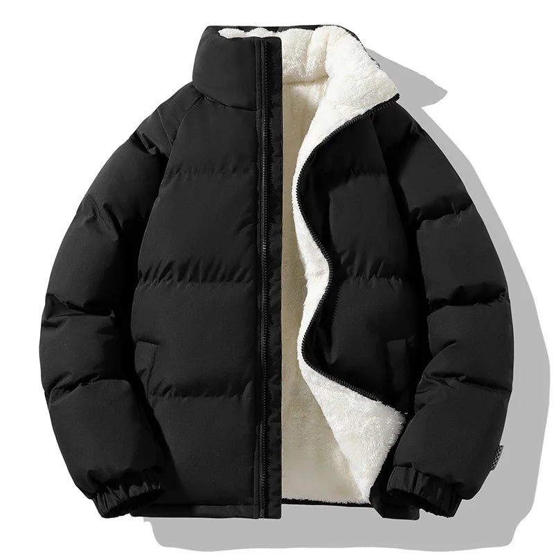 Carl | Effortless Quilted Puffer Jacket with Sherpa Lining