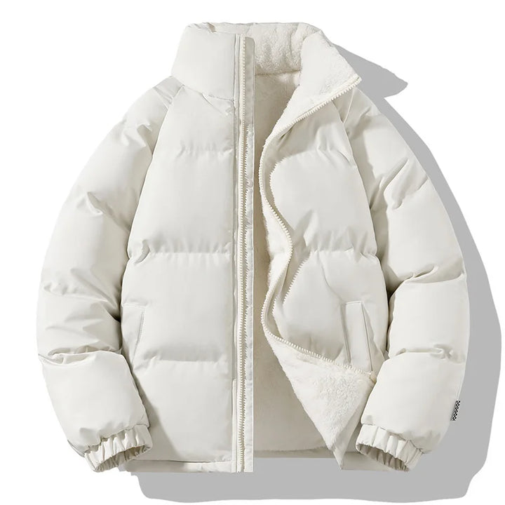 Carl | Effortless Quilted Puffer Jacket with Sherpa Lining