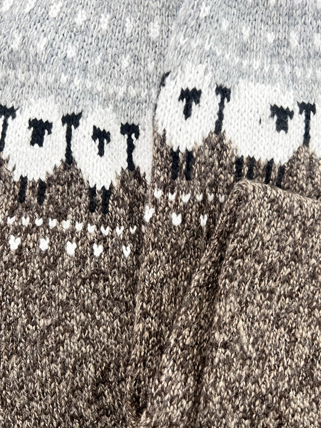 Catherine | Relaxed Sheep Knit Christmas Sweater Women