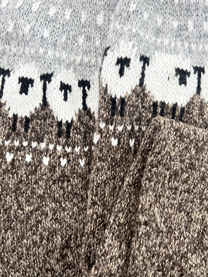 Catherine | Relaxed Sheep Knit Christmas Sweater Women
