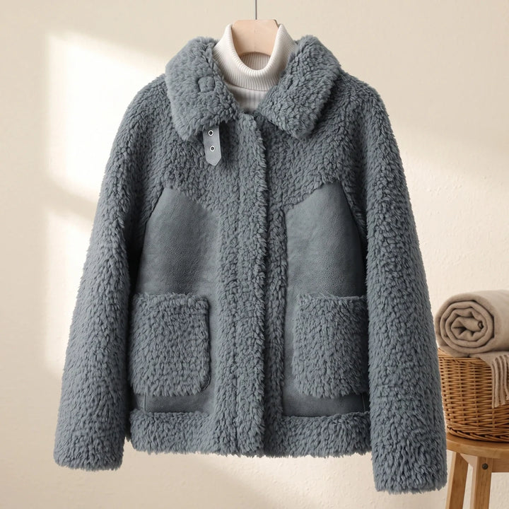 Charlotte | Stylish Boxy Sherpa Jacket Women