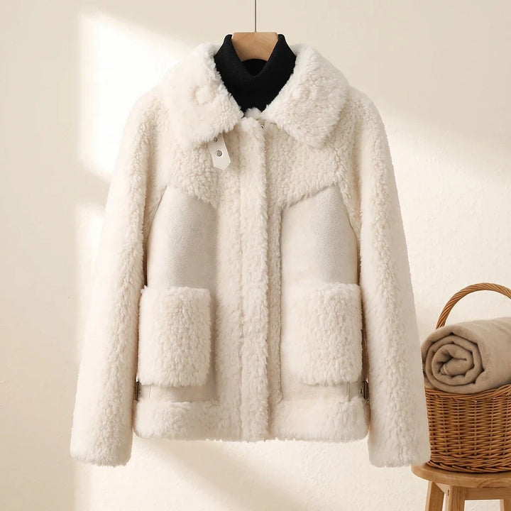 Charlotte | Stylish Boxy Sherpa Jacket Women