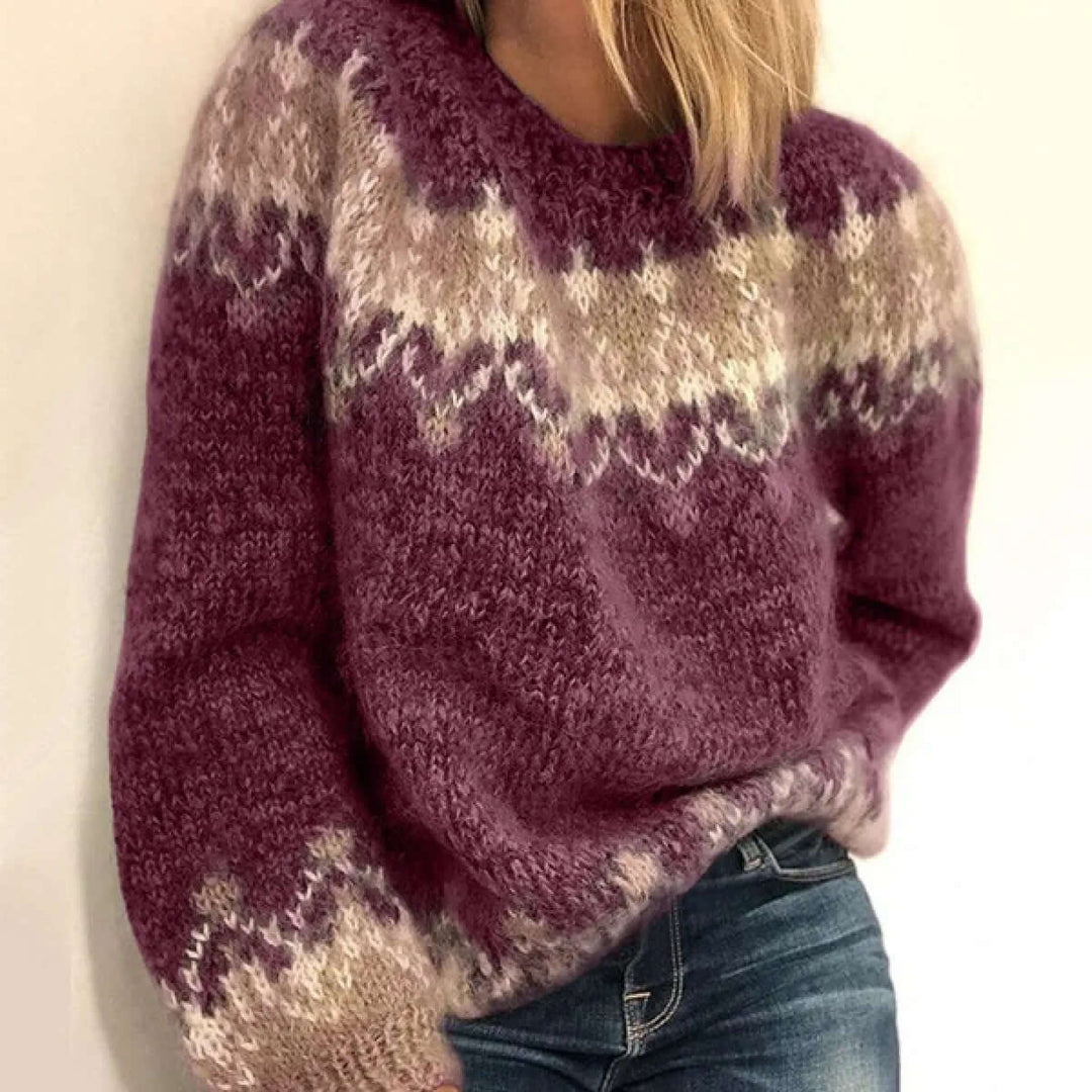 Cheryl | Timeless Fair Isle Christmas Sweater Women Adore