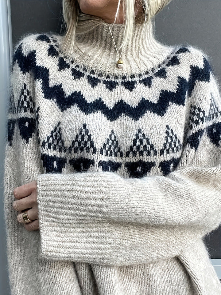Christine | Stylish Fair Isle Knit Christmas Sweater Women
