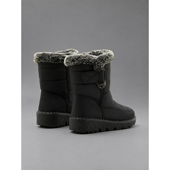 Deborah | Sophisticated Fur-Trimmed Winter Boots Women