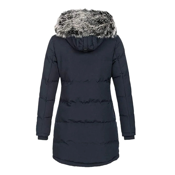 Debra | Cozy Quilted Hooded Longline Winter Puffer Jacket