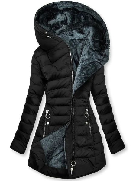 Diana | Graceful Hooded Quilted Puffer Winter Coat