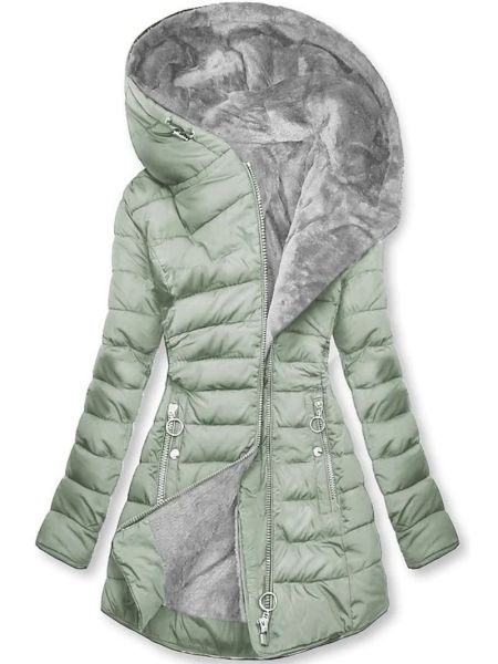 Diana | Graceful Hooded Quilted Puffer Winter Coat