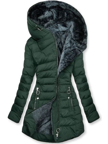 Diana | Graceful Hooded Quilted Puffer Winter Coat
