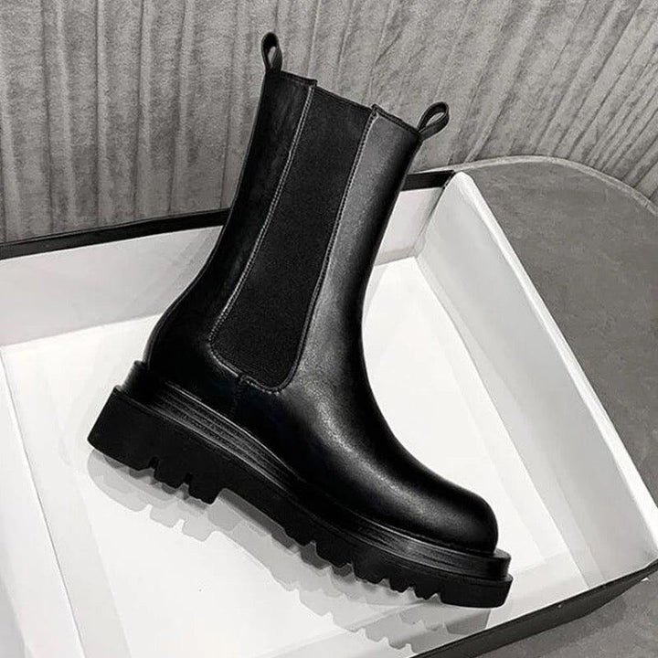 Donna | Chic Platform Lug Sole Combat Boots for Women