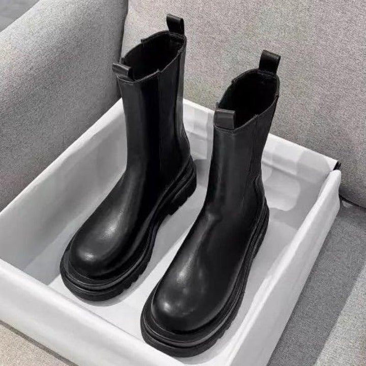 Donna | Chic Platform Lug Sole Combat Boots for Women
