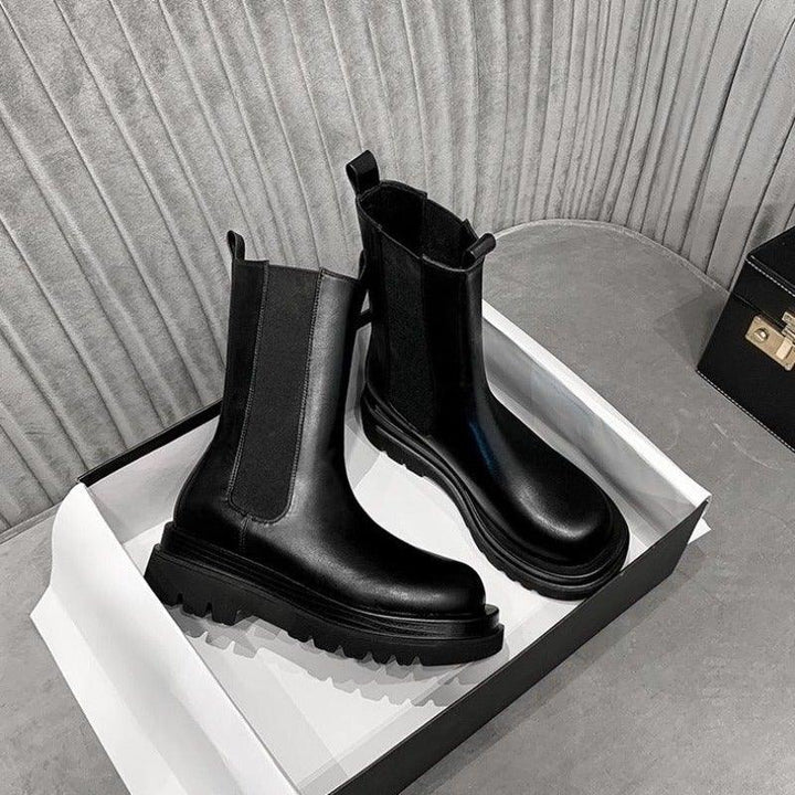 Donna | Chic Platform Lug Sole Combat Boots for Women