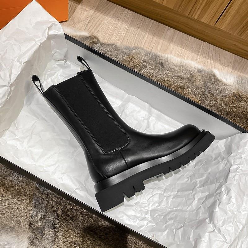 Donna | Chic Platform Lug Sole Combat Boots for Women