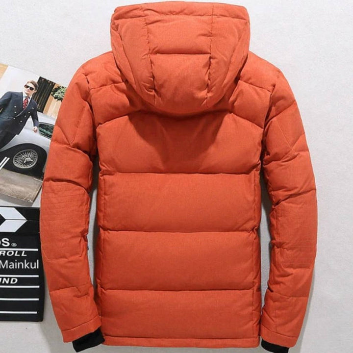 Douglas | Chic Hooded Zip-Up Puffer Jacket with Multi-Pocket Design