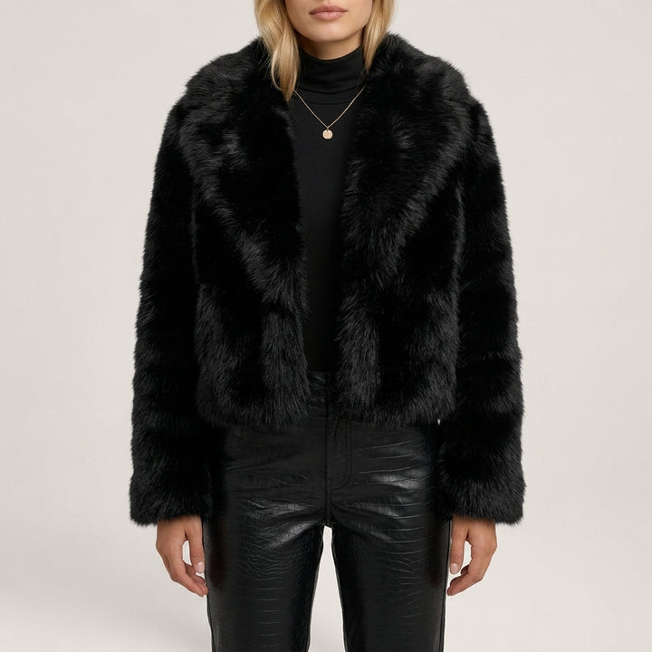 Elizabeth | Refined Cropped Fur Coat
