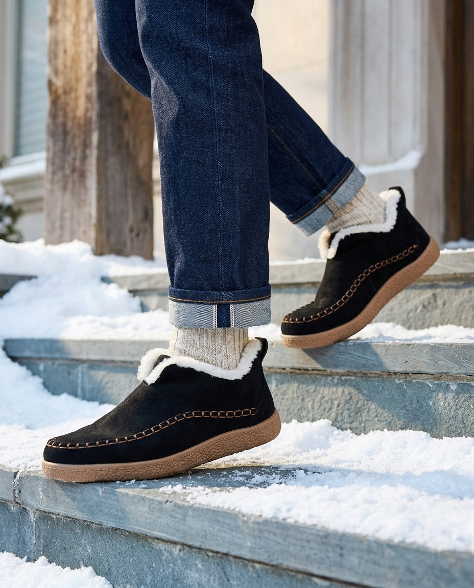 Emily | Refined Cozy Plush-Lined Moccasin Slippers