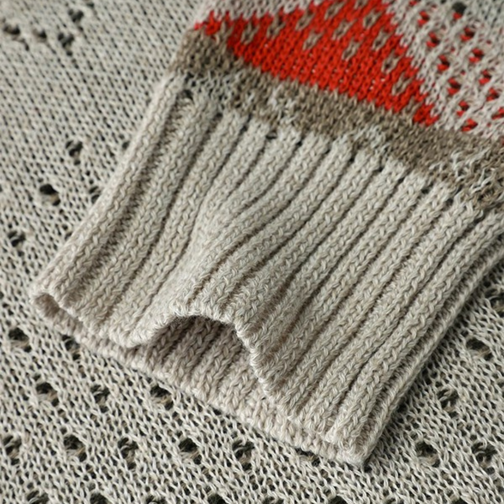 Emma | Refined Fair Isle Christmas Sweater for Women