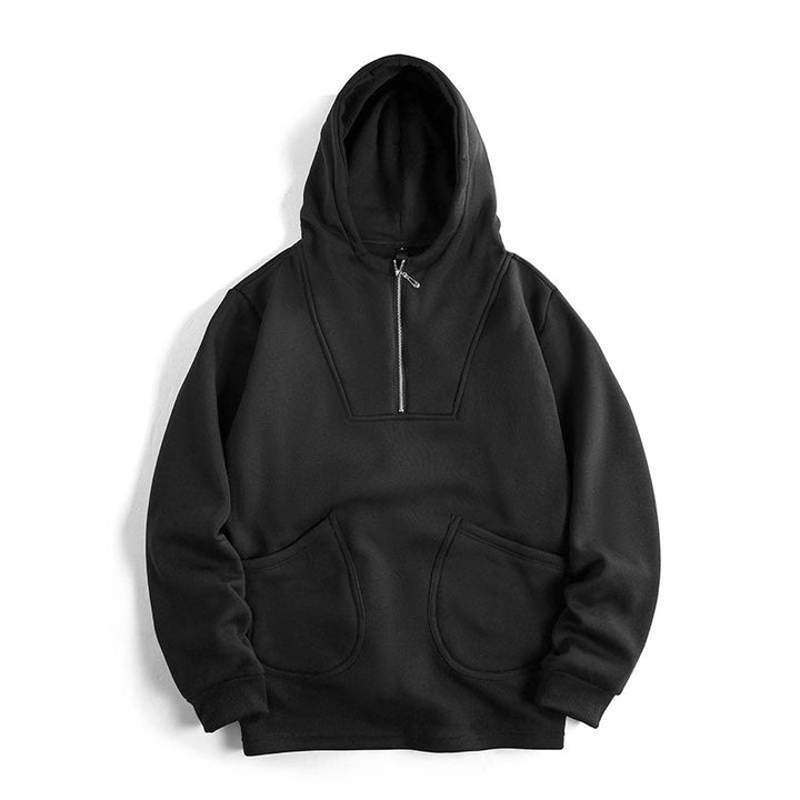 Ethan | Half-Zip Pullover Mens Hoodies with Kangaroo Pocket