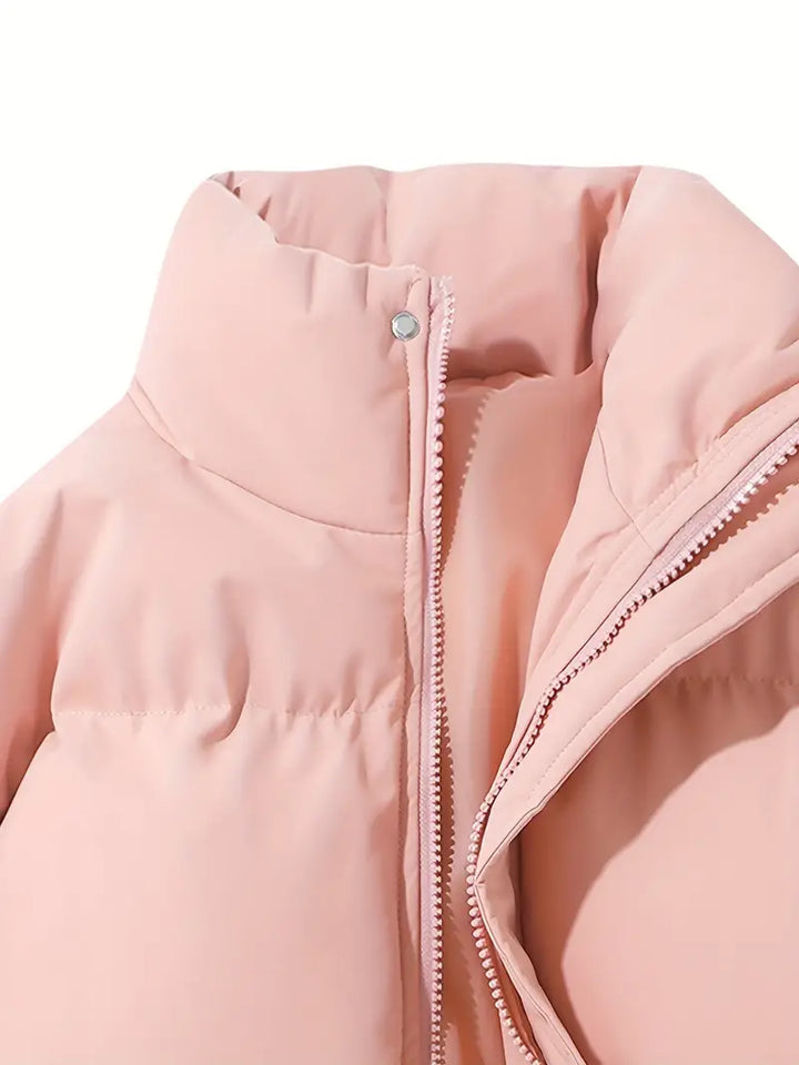 Evelyn | Sophisticated Quilted Hooded Puffer Jacket