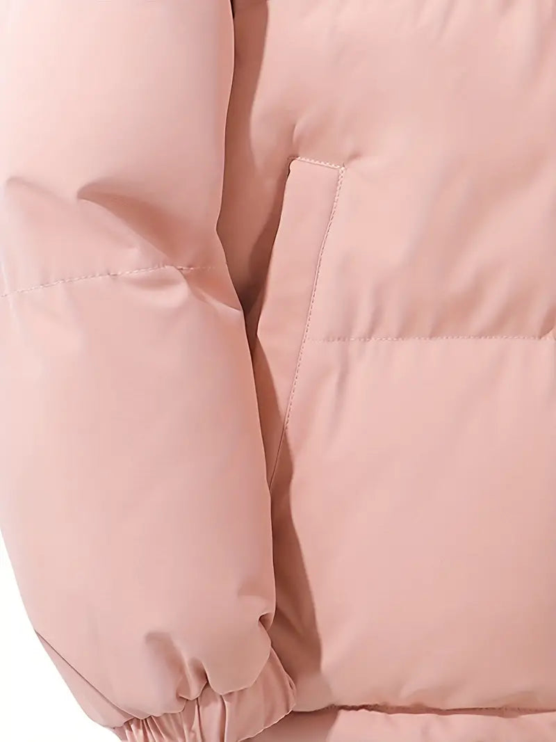 Evelyn | Sophisticated Quilted Hooded Puffer Jacket