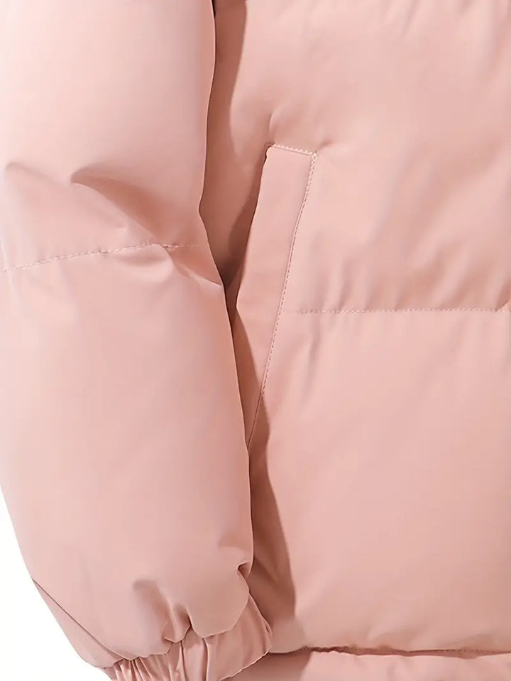 Evelyn | Sophisticated Quilted Hooded Puffer Jacket