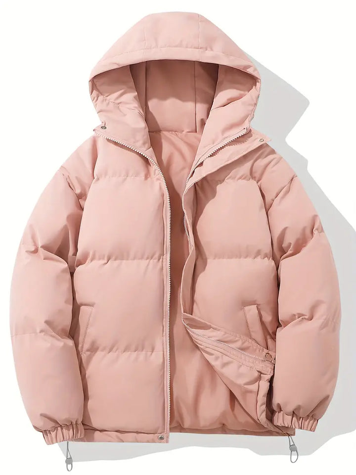 Evelyn | Sophisticated Quilted Hooded Puffer Jacket