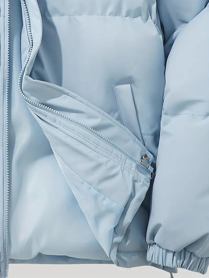 Evelyn | Sophisticated Quilted Hooded Puffer Jacket