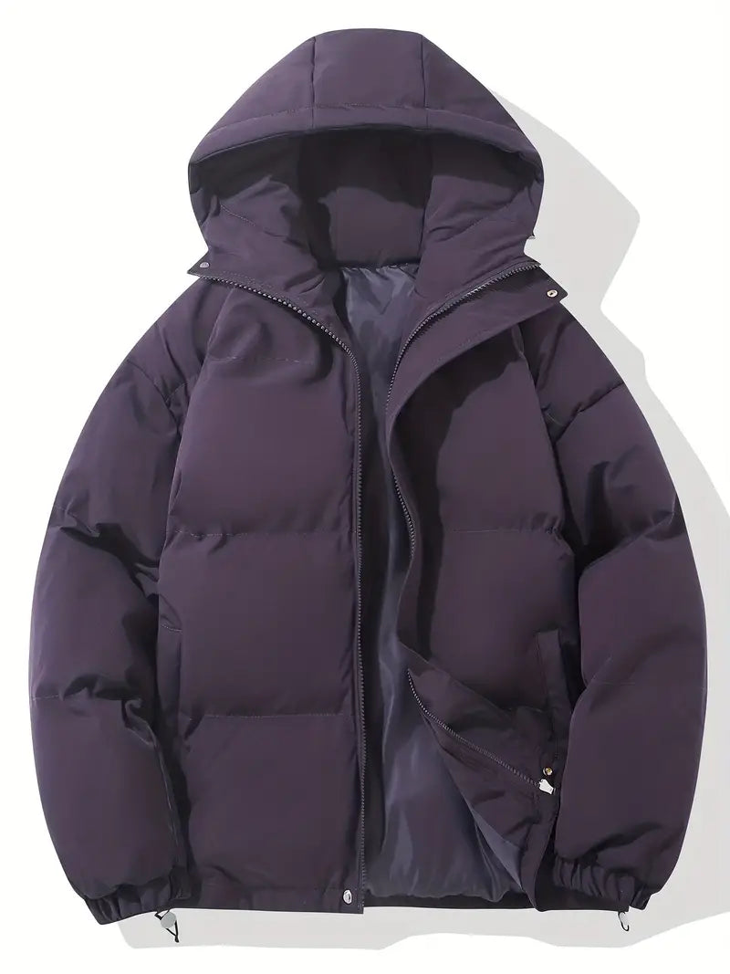 Evelyn | Sophisticated Quilted Hooded Puffer Jacket