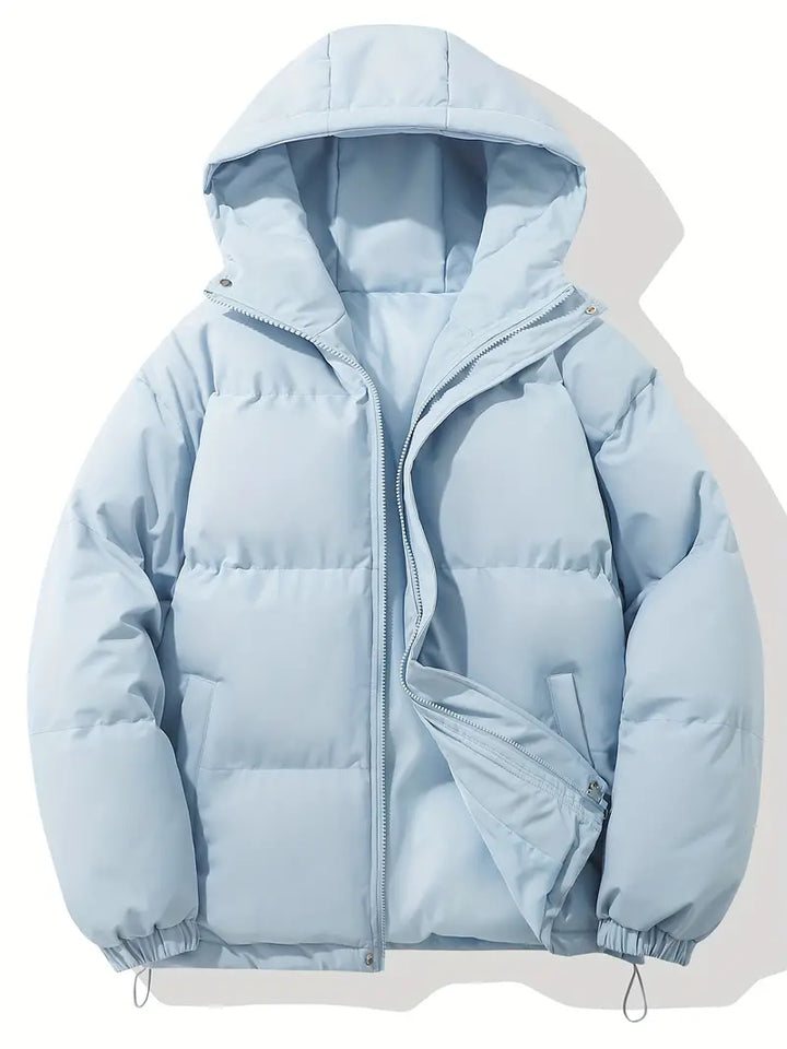 Evelyn | Sophisticated Quilted Hooded Puffer Jacket