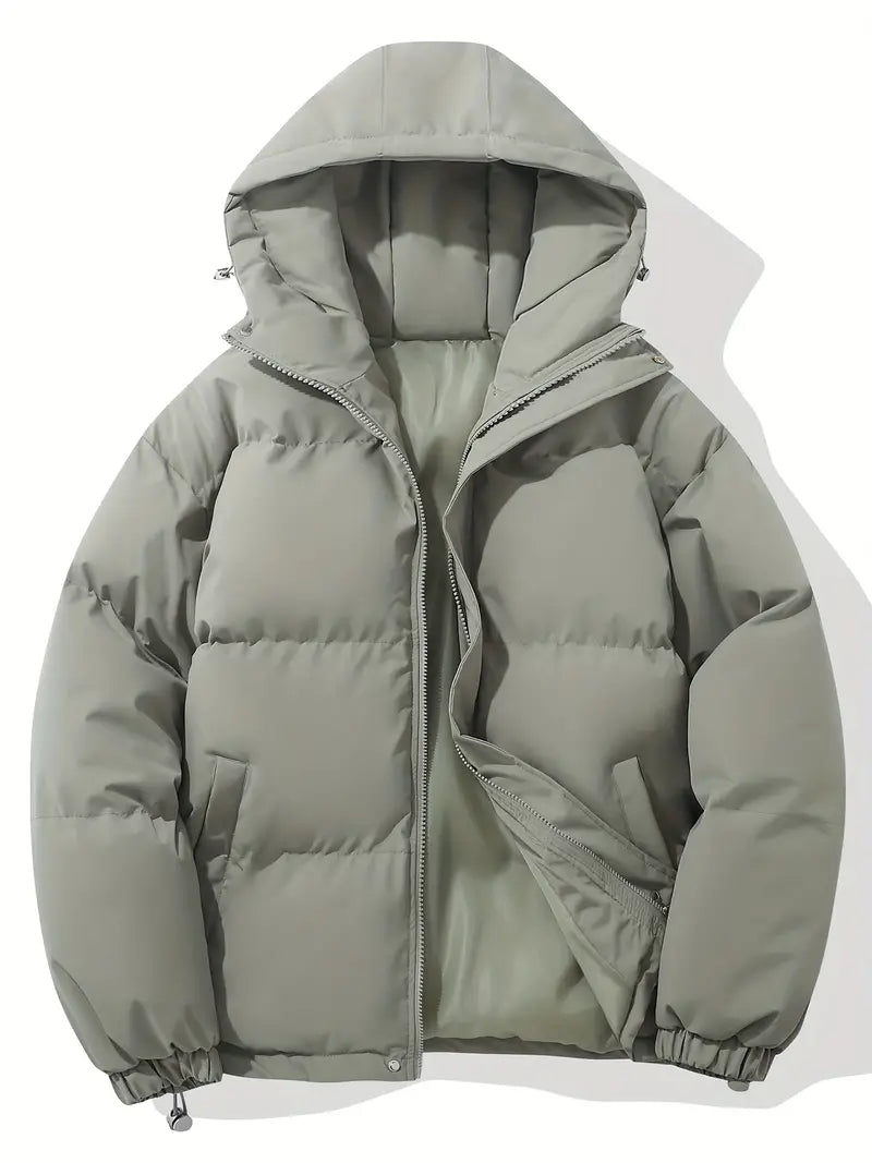 Evelyn | Sophisticated Quilted Hooded Puffer Jacket