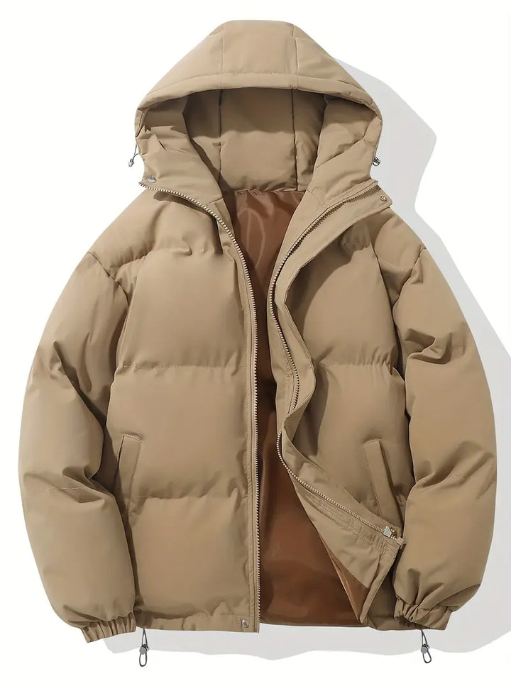 Evelyn | Sophisticated Quilted Hooded Puffer Jacket