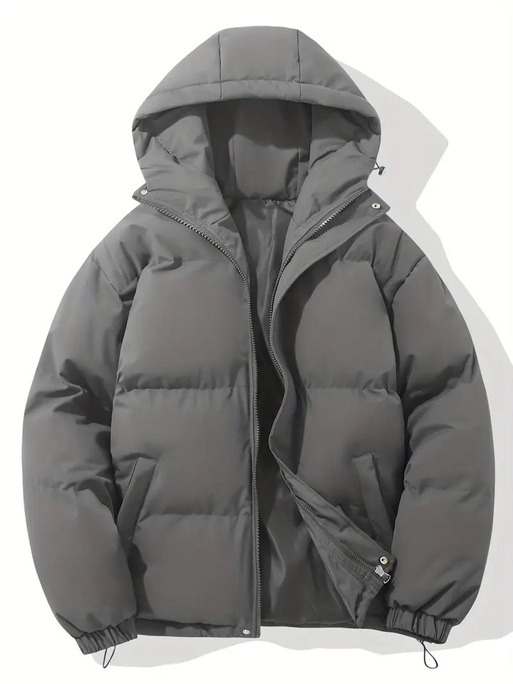 Evelyn | Sophisticated Quilted Hooded Puffer Jacket