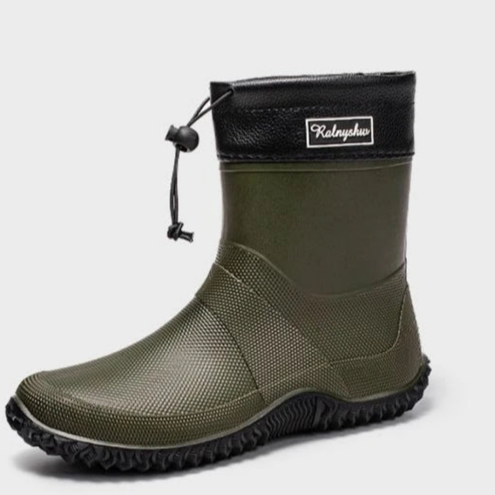 Gerald | Cozy Waterproof Ankle Work Boots with Traction Sole