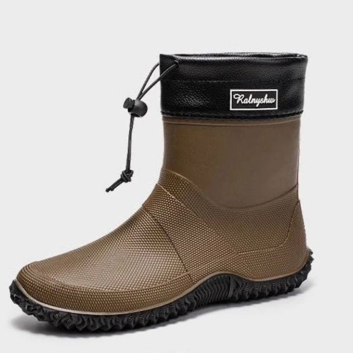 Gerald | Cozy Waterproof Ankle Work Boots with Traction Sole