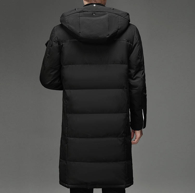 Gerald | Relaxed Hooded Longline Puffer Jacket