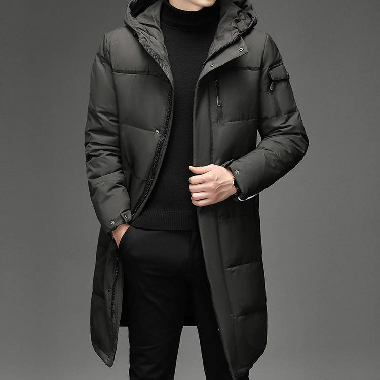 Gerald | Relaxed Hooded Longline Puffer Jacket